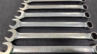 Snap-on 10pc Metric Flank Drive Plus Combination Wrench Set